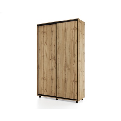 Шкаф-купе PRIME, 2 двери, 1600×604×2300 мм, цвет дуб вотан