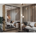 Шкаф-купе PRIME, 3 двери, 3 зеркала, 2370×604×2300 мм, цвет дуб вотан - фото 14786293