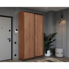 Шкаф-купе PRIME, 2 двери, 1600×604×2300 мм, цвет дуб табачный - фото 14786405