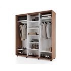 Шкаф-купе PRIME, 3 двери, 2 зеркала, 2070×604×2300 мм, цвет дуб табачный - фото 14786440