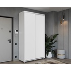 Шкаф-купе PRIME, 2 двери, 1400×604×2300 мм, цвет белый - фото 14786477