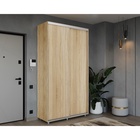 Шкаф-купе PRIME, 2 двери, 1200×604×2300 мм, цвет дуб сонома 10788981