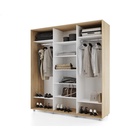 Шкаф-купе PRIME, 3 двери, 3 зеркала, 2370×604×2300 мм, цвет дуб сонома - фото 14786628