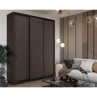 Шкаф-купе PRIME, 3 двери, 1770×604×2300 мм, цвет венге темный - фото 14786669