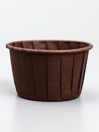 Форма для выпечки «Маффин», коричневый, 6.5?5?3 см (комплект 96 шт) - фото 35794437