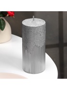 УЦЕНКА Свеча «Рельеф», 7×15 см, МИКС 10872586