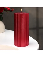 УЦЕНКА Свеча «Рельеф», 7×15 см, МИКС 10872586