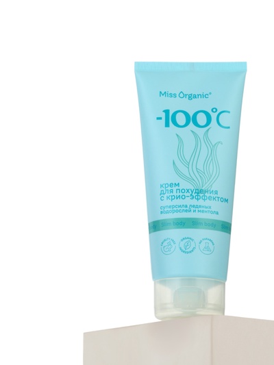 Крем для похудения с крио-эффектом 200 мл, Miss Organic