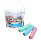 УЦЕНКА Мелки цветные для рисования 24 штуки, 8 цветов «Фантазия», брусок 10872506