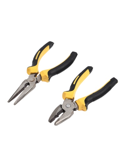 Набор шарнирно-губцевого инструмента ЛОМ, плоскогубцы и длинногубцы, 160 мм