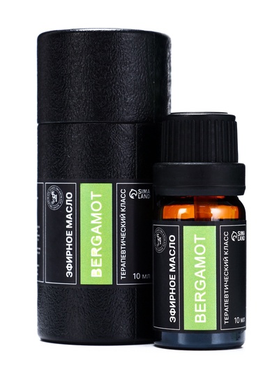 Эфирное масло «Бергамот», 10 мл, в тубусе
