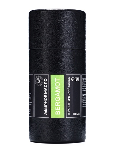 Эфирное масло «Бергамот», 10 мл, в тубусе