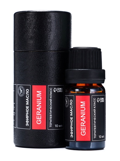 Эфирное масло «Герань», 10 мл, в тубусе