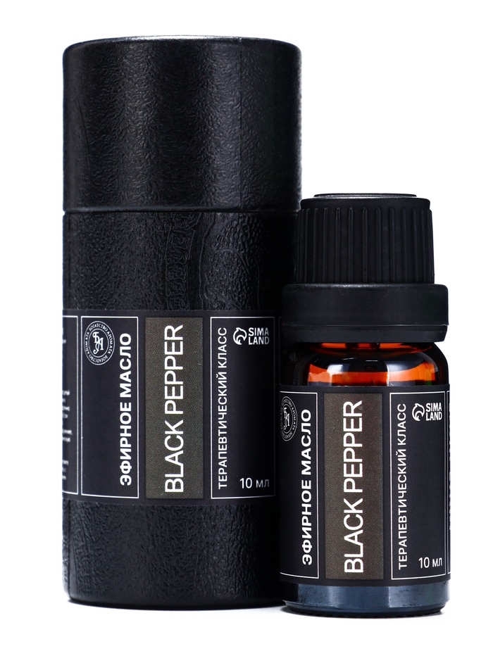 Эфирное масло «Чёрный перец», 10 мл, в тубусе - Фото 1