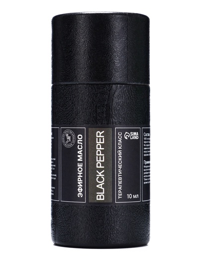 Эфирное масло «Чёрный перец», 10 мл, в тубусе