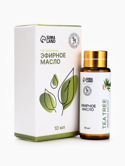 Эфирное масло «Чайное дерево», 10 мл, с пипеткой