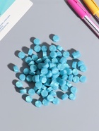 Сургуч в гранулах «Бирюза», перламутр, набор 100 шт. - Фото 2