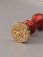 Печать для сургуча с пластиковой ручкой «Буква B на вензеле», 2.5×2.5×6.3 см - Фото 4