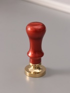 Печать для сургуча с пластиковой ручкой «Буква E на вензеле», 2.5×2.5×6.3 см - Фото 3