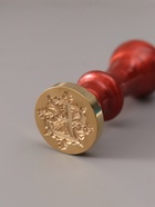 Печать для сургуча с пластиковой ручкой «Буква E на вензеле», 2.5×2.5×6.3 см - Фото 4