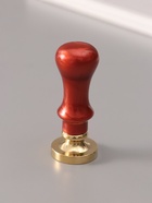 Печать для сургуча с пластиковой ручкой «Буква F на вензеле», 2.5×2.5×6.3 см - Фото 3