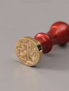 Печать для сургуча с пластиковой ручкой «Буква F на вензеле», 2.5×2.5×6.3 см - Фото 4