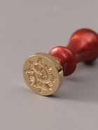 Печать для сургуча с пластиковой ручкой «Буква G на вензеле», 2.5×2.5×6.3 см - Фото 4