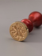 Печать для сургуча с пластиковой ручкой «Буква I на вензеле», 2.5×2.5×6.3 см - Фото 4