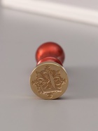 Печать для сургуча с пластиковой ручкой «Буква L на вензеле», 2.5×2.5×6.3 см - Фото 2