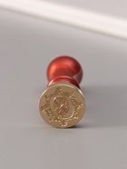 Печать для сургуча с пластиковой ручкой «Буква O на вензеле», 2.5×2.5×6.3 см - Фото 2