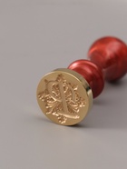 Печать для сургуча с пластиковой ручкой «Буква P на вензеле», 2.5×2.5×6.3 см - Фото 4