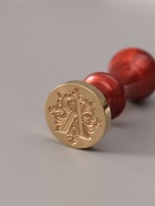 Печать для сургуча с пластиковой ручкой «Буква R на вензеле», 2.5×2.5×6.5 см - Фото 4