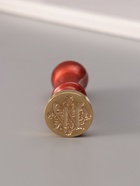 Печать для сургуча с пластиковой ручкой «Буква W на вензеле», 2.5×2.5×6.3 см - Фото 2
