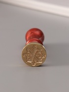 Печать для сургуча с пластиковой ручкой «Буква X на вензеле», 2.5×2.5×6.3 см - Фото 2