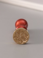 Печать для сургуча с пластиковой ручкой «Буква Y на вензеле», 2.5×2.5×6.3 см - Фото 2