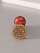 Печать для сургуча с пластиковой ручкой «Буква Z на вензеле», 2.5×2.5×6.3 см - Фото 2
