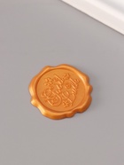 Сургучный оттиск «Удачи», декоративный элемент для приглашений, конвертов и сертификатов, золото, d=3.2 см - Фото 2