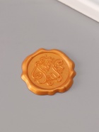 Сургучный оттиск «Спасибо», декоративный элемент для приглашений, конвертов и сертификатов, золото, d=3.2 см - Фото 2