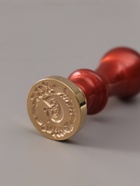 Печать для сургуча с пластиковой ручкой «Венок с буквой G», 2.5×2.5×6.3 см - Фото 4