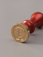 Печать для сургуча с пластиковой ручкой «Венок с буквой I», 2.5×2.5×6.3 см - Фото 4