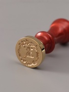 Печать для сургуча с пластиковой ручкой «Венок с буквой K», 2.5×2.5×6.3 см - Фото 4