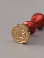 Печать для сургуча с пластиковой ручкой «Венок с буквой M», 2.5×2.5×6.3 см - Фото 4