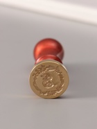 Печать для сургуча с пластиковой ручкой «Венок с буквой S», 2.5×2.5×6.3 см - Фото 2