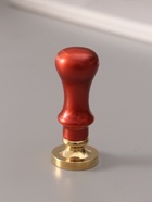 Печать для сургуча с пластиковой ручкой «Венок с буквой X», 2.5×2.5×6.3 см - Фото 3