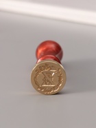 Печать для сургуча с пластиковой ручкой «Венок с буквой Z», 2.5×2.5×6.3 см - Фото 2