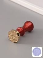 Печать для сургуча с пластиковой ручкой «Цветочная плитка», 6.3×2.5×2.5 см - Фото 1