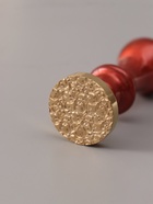 Печать для сургуча с пластиковой ручкой «Цветочки», 6.3×2.5×2.5 см - Фото 4