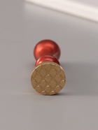 Печать для сургуча с пластиковой ручкой «Сетка с бантиками», 6.3×2.5×2.5 см - Фото 2