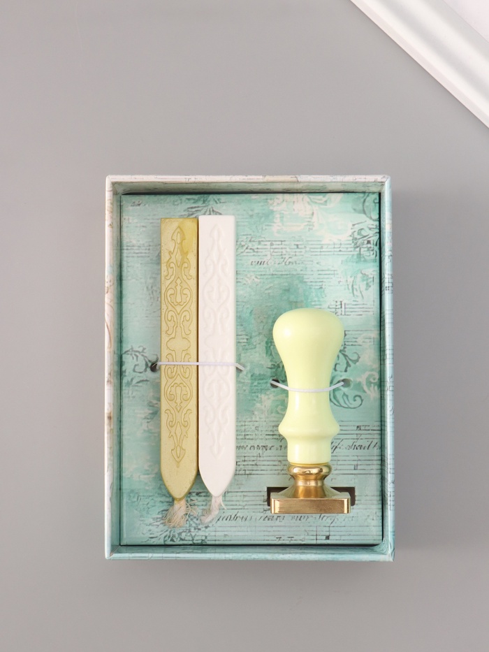 Подарочный набор для сургучной печати «Мой маленький ангел», печать, ручка, сургуч, 12.5×10×3.6 см - Фото 1