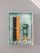 Подарочный набор для сургучной печати «Корона», печать, ручка, сургуч, 12.5×10×3.6 см - Фото 1